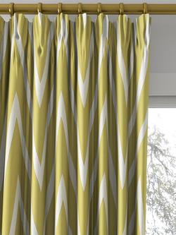 Harlequin Moriko Made to Measure Curtains or Roman Blind, Linden - view 2, Linden