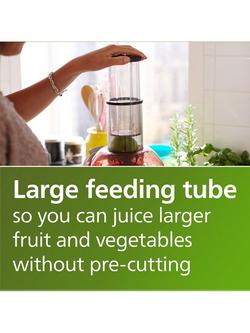 Philips HR1855/70 Juicer, Black/Silver - view 2, Black/Silver