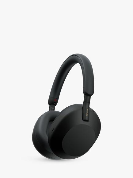 Sony WH-1000XM5 Noise Cancelling Wireless Bluetooth High Resolution Audio Over-Ear Headphones with Mic/Remote, Black