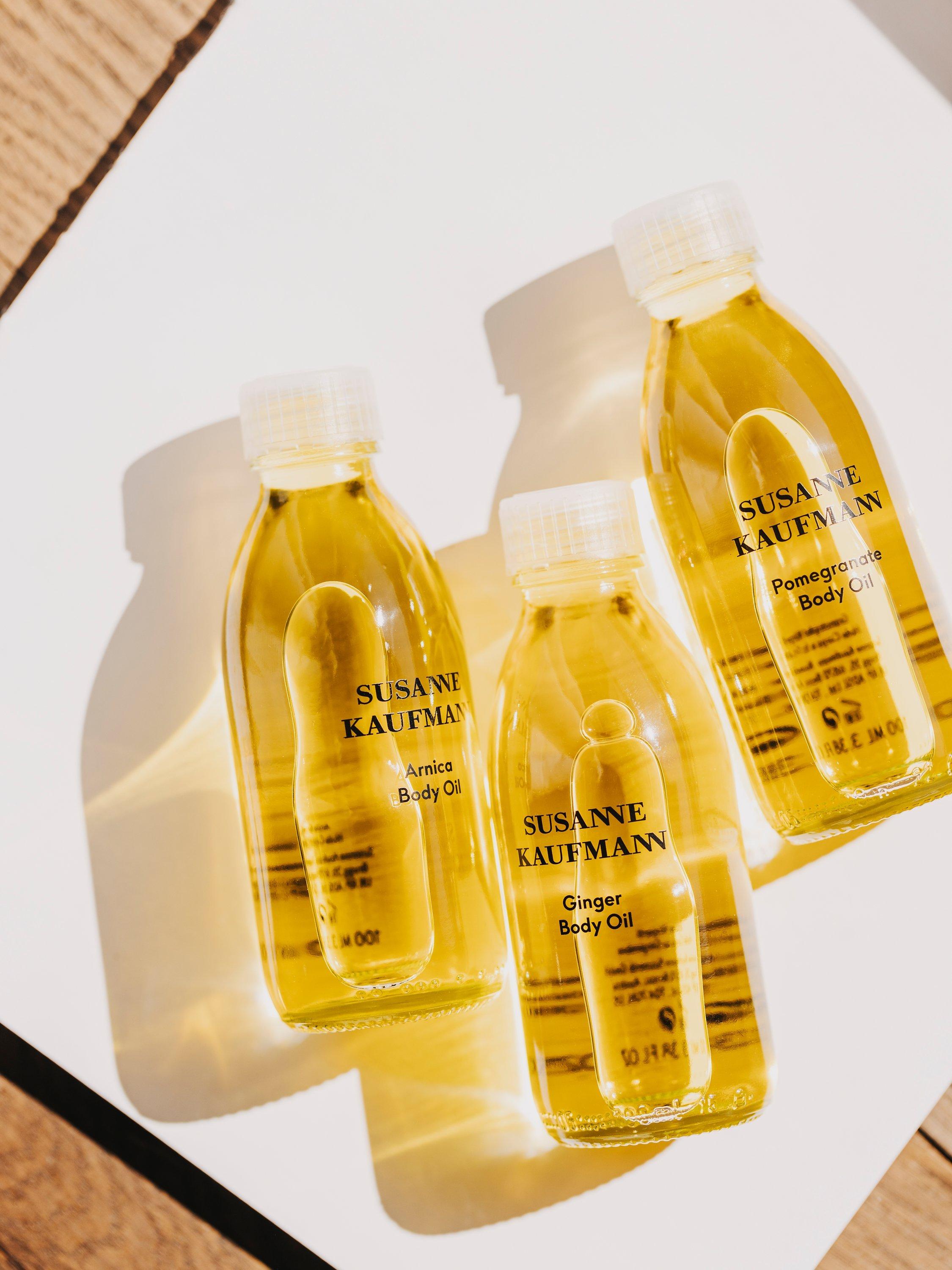 Product image 2 of 8, which shows Susanne Kaufmann Firming Pomegranate Body Oil, 100ml