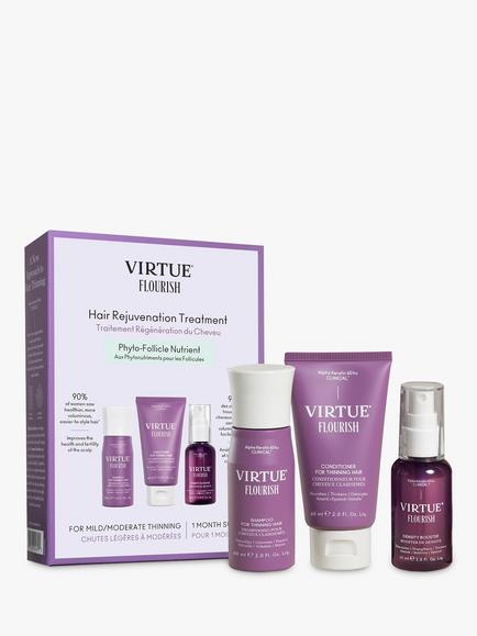 Virtue Flourish® Hair Rejuvenation Treatment Haircare Gift Set, 