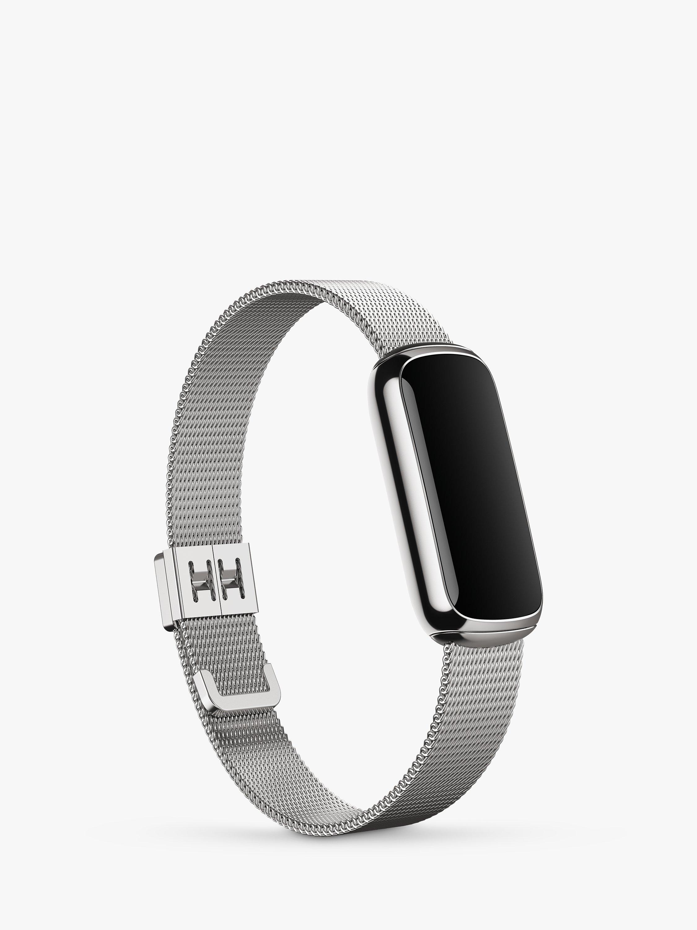 Fitbit with stainless steel band online