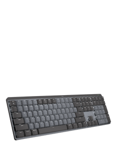 Logitech MX Mechanical Bluetooth Wireless Keyboard, Graphite