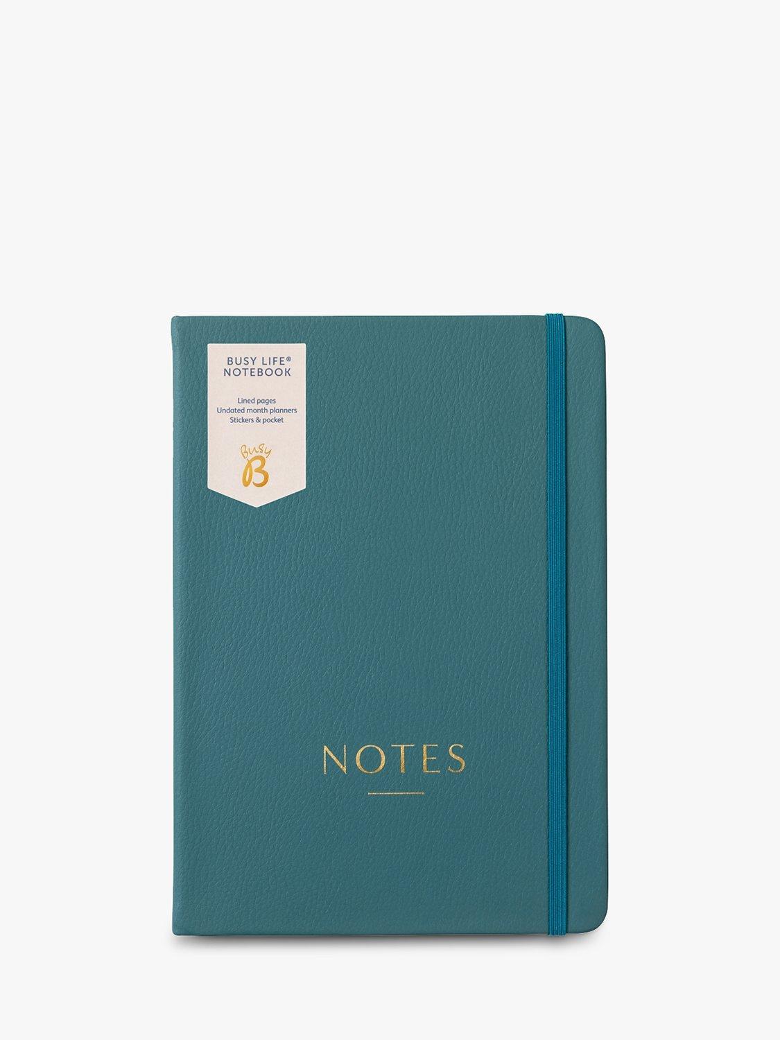 Busy B A5 Busy Life Plain Notes Notebook, Pine