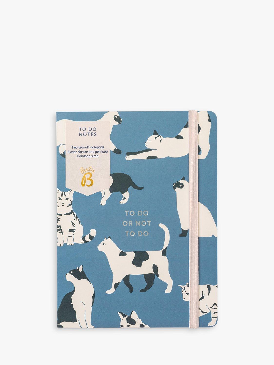 Busy B Cats To Do Notebook, Multi