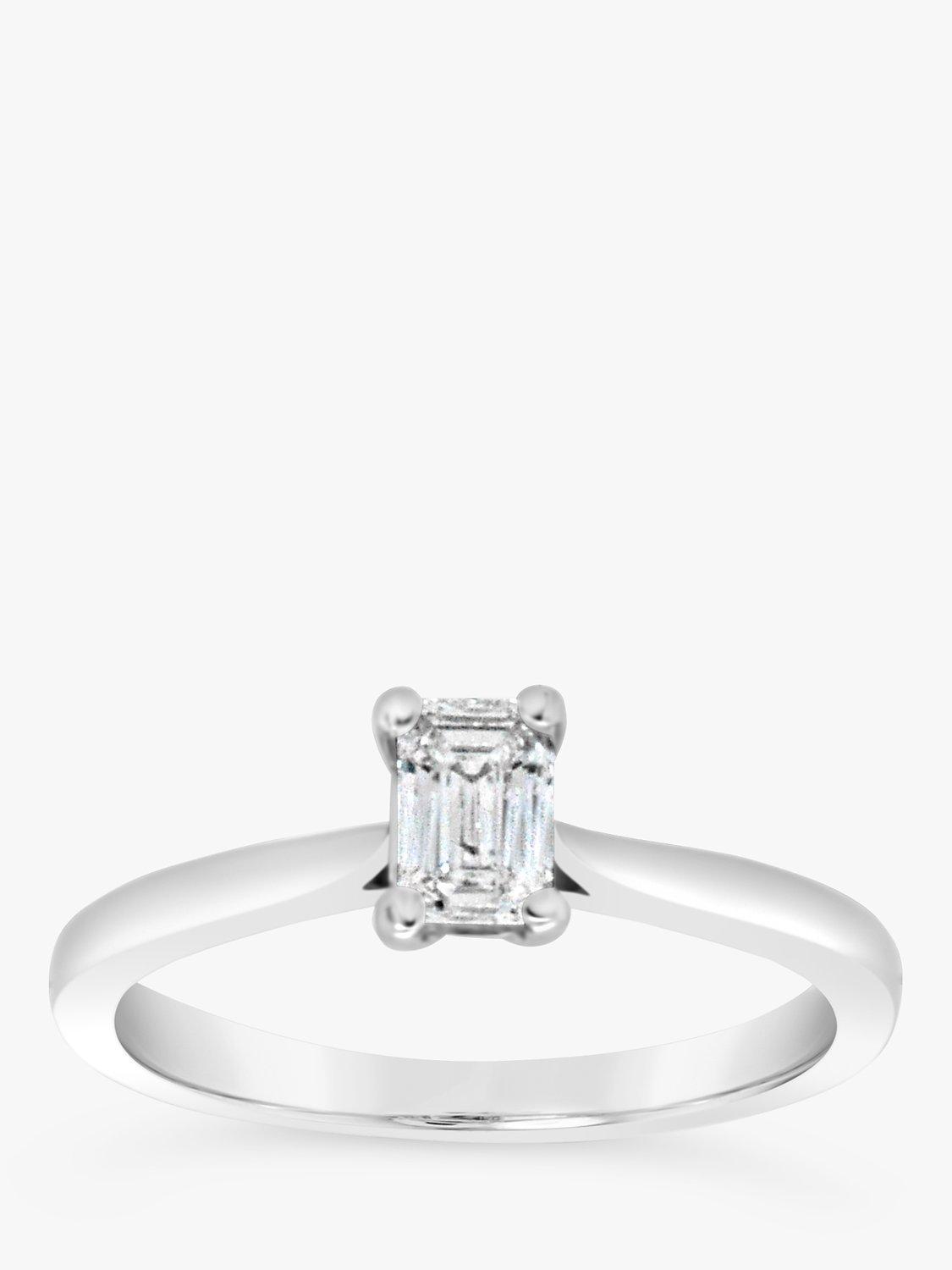 Product image 4 of 5, which shows Milton & Humble Jewellery Pre-Loved Platinum Diamond Engagement Ring