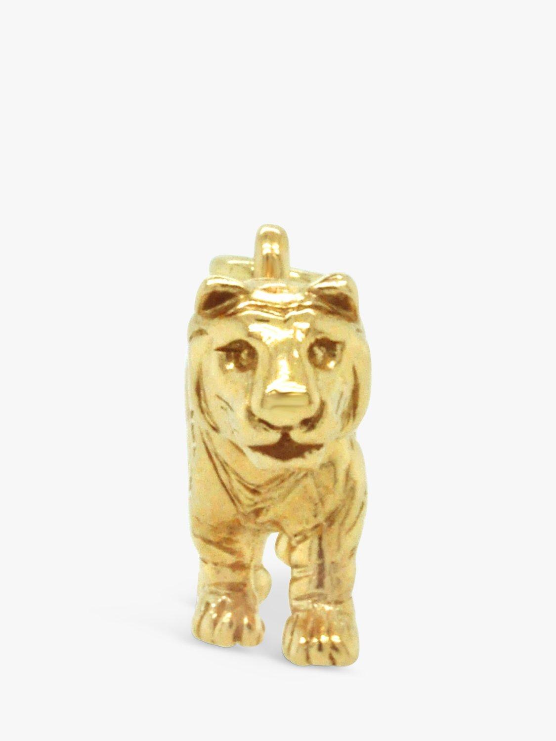 Product image 1 of 3, which shows Milton & Humble Jewellery Pre-Loved Payton Pepper Ltd 9ct Yellow Gold Tiger Charm, Dated 1991