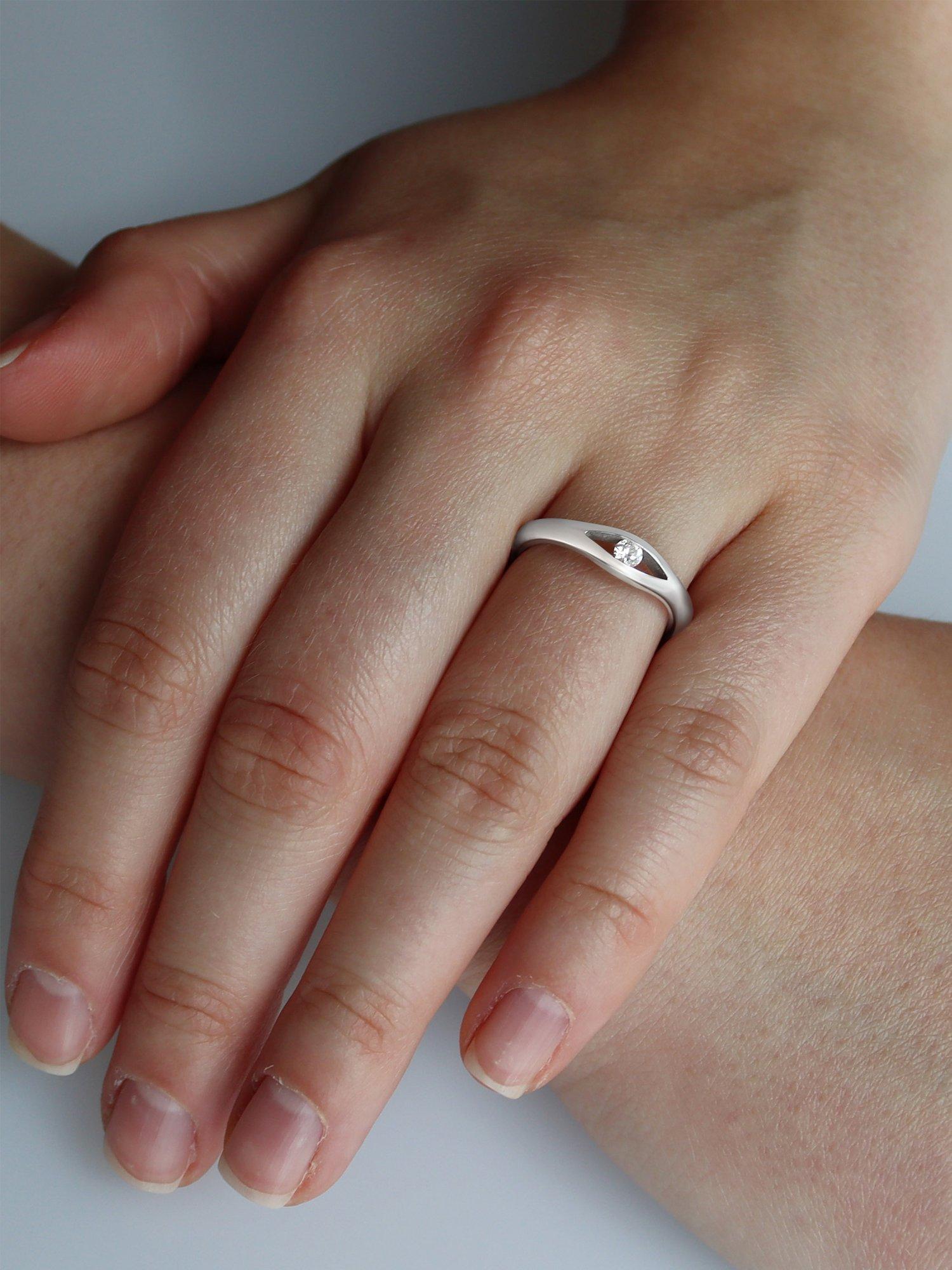 Product image 4 of 4, which shows Milton & Humble Jewellery Pre-Loved Paul Spurgeon Platinum Diamond Ring, Dated London 2009