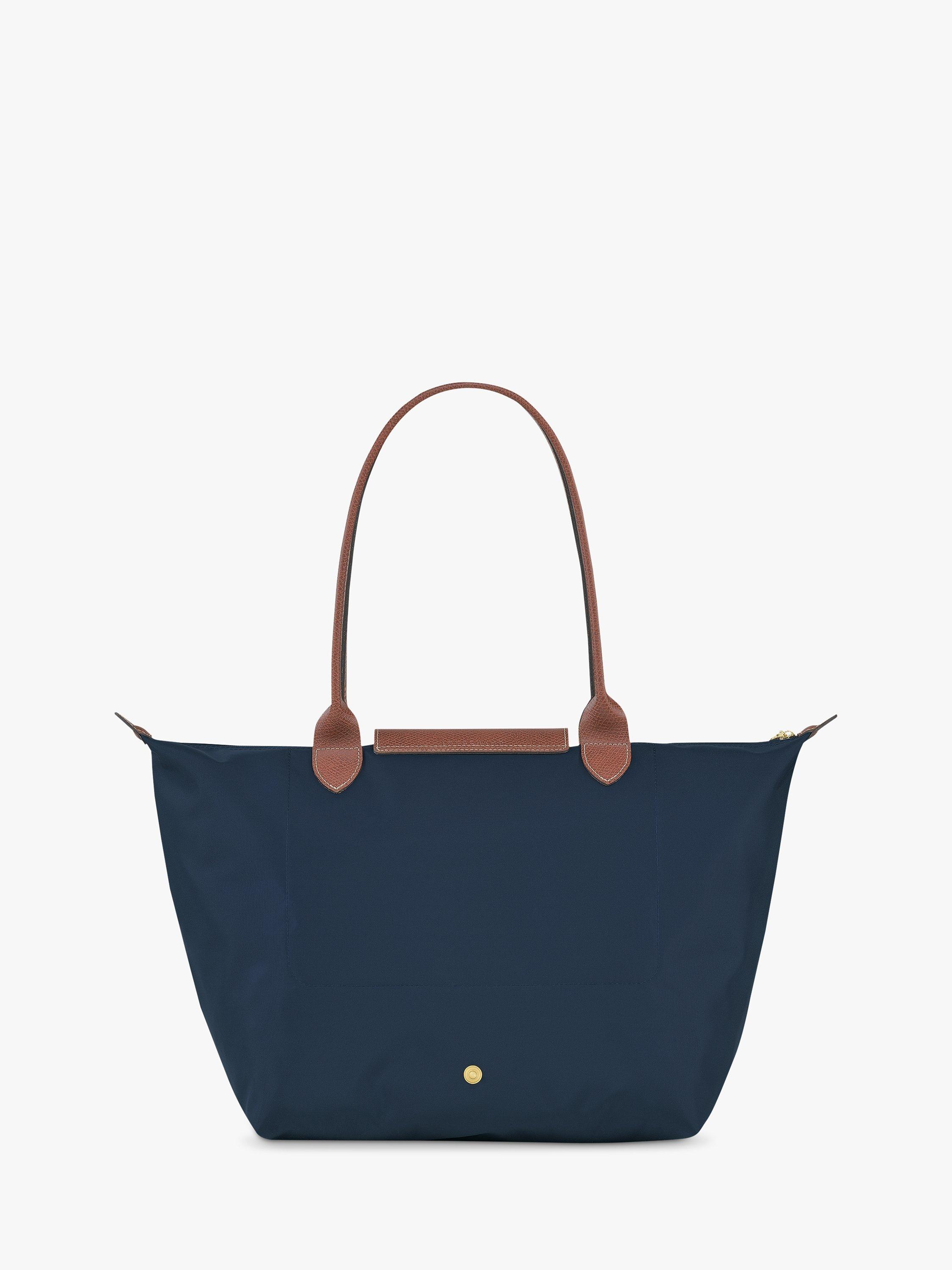 Longchamp Le Pliage Original Large Shoulder Bag Navy