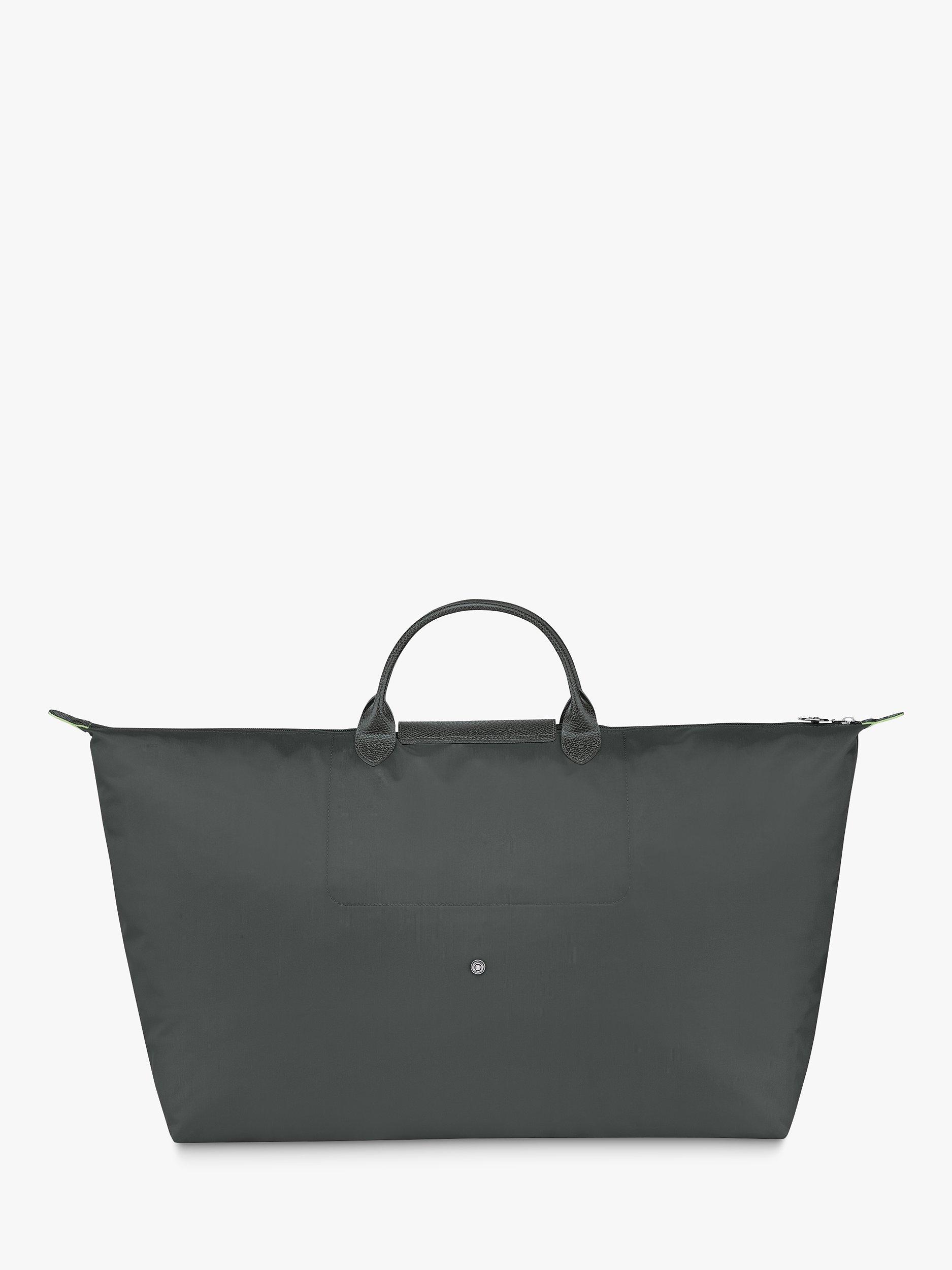 Longchamp Le Pliage Green Recycled Canvas XL Travel Bag Graphite