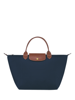 Longchamp Le Pliage Original Medium Top Handle Bag, Navy
