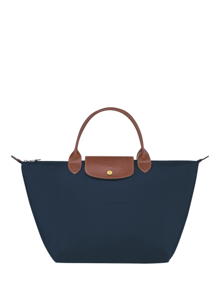 Longchamp Le Pliage Original Medium Top Handle Bag, Navy