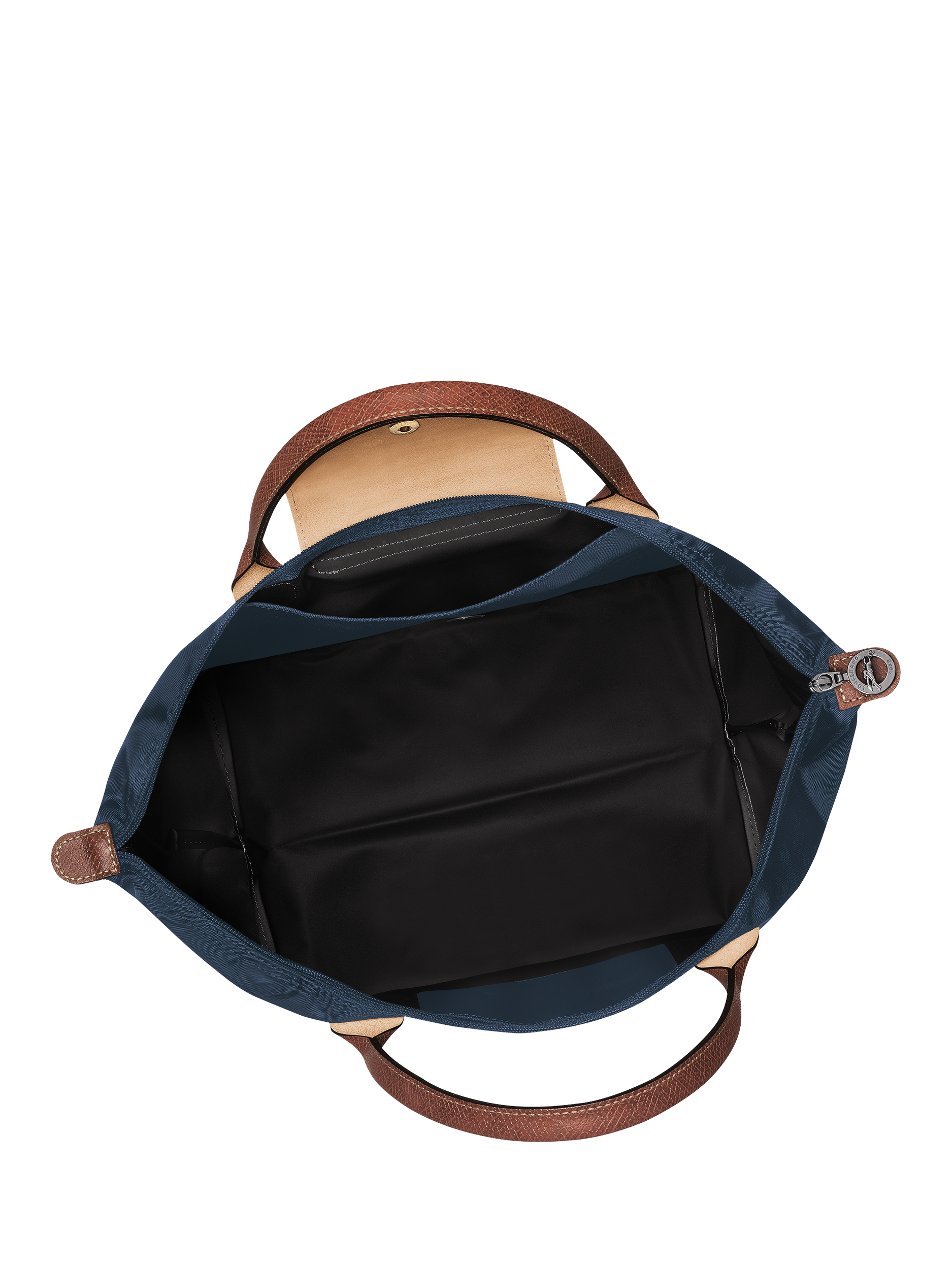Product image 7 of 7, which shows Longchamp Le Pliage Original Medium Top Handle Bag, Navy