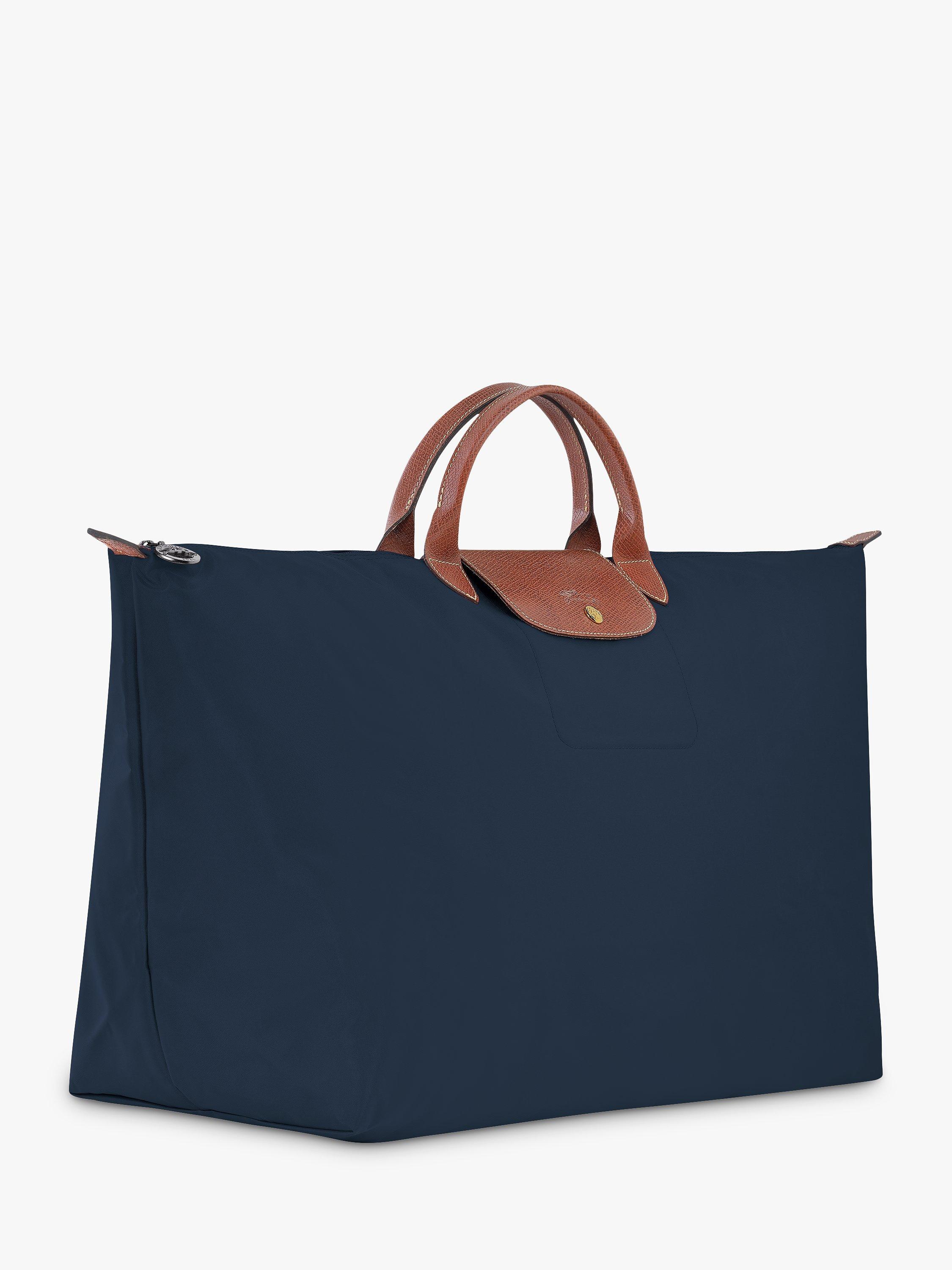 Longchamp Le Pliage Original Medium Travel Bag Deep Navy