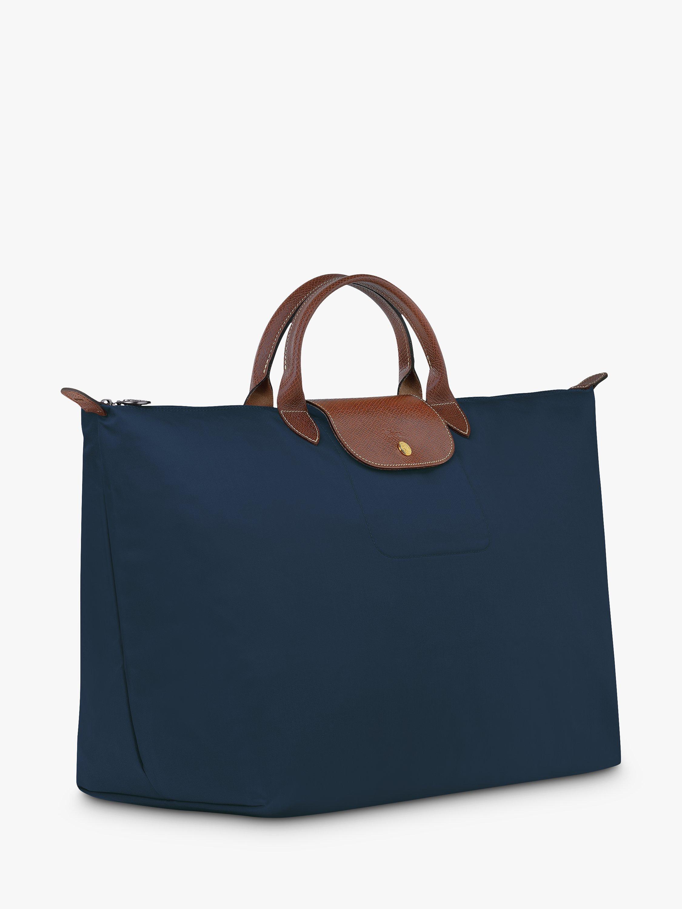Product image 3 of 7, which shows Longchamp Le Pliage Original Small Travel Bag, Rich Navy