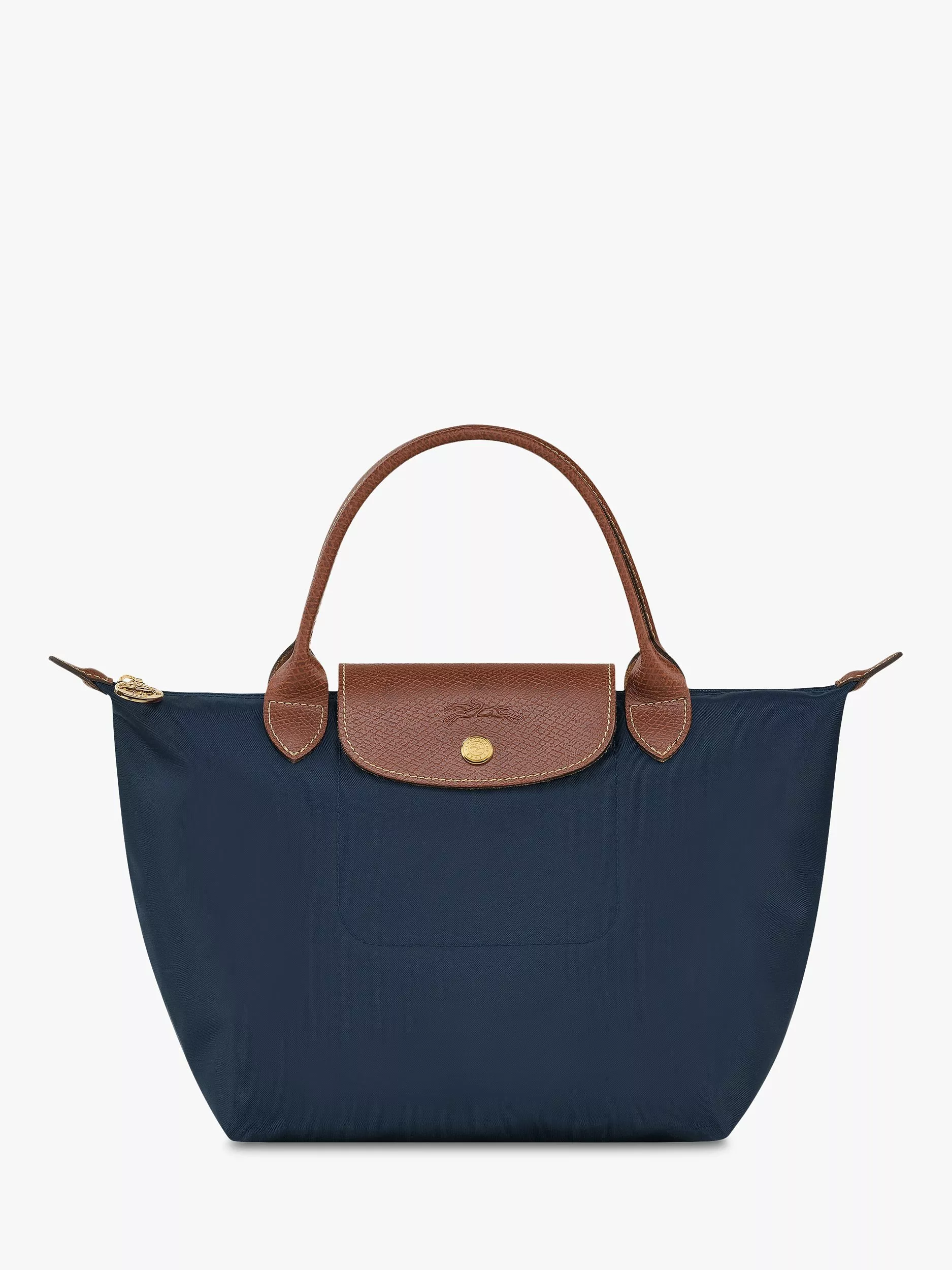 Longchamp Le Pliage Original Small Top Handle Bag Rich Navy