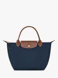 Longchamp Le Pliage Original Small Top Handle Bag, Navy