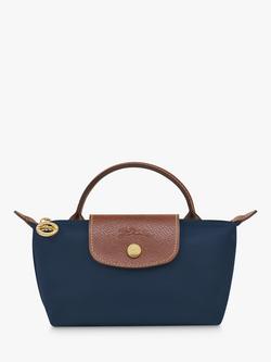 Longchamp Le Pliage Original Pouch, Rich Navy