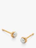 Monica Vinader Mini Pearl Stud Earrings