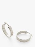 Monica Vinader Siren Muse Wave Hoop Earrings