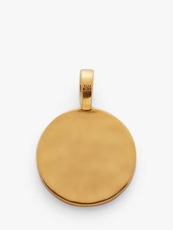 Monica Vinader Guiding Star Pendant - view 2, Gold