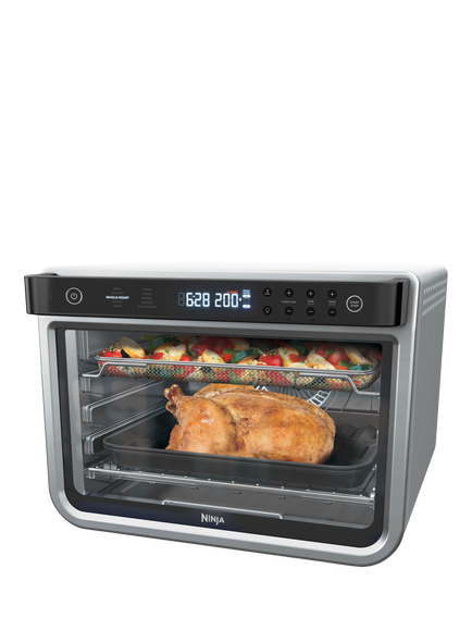 Ninja DT200UK Foodi 10-in-1 Multifunction Oven, Black/Silver
