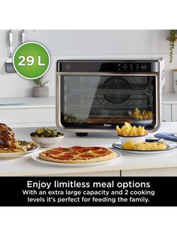 Ninja DT200UK Foodi 10-in-1 Multifunction Oven - view 2, Black/Silver