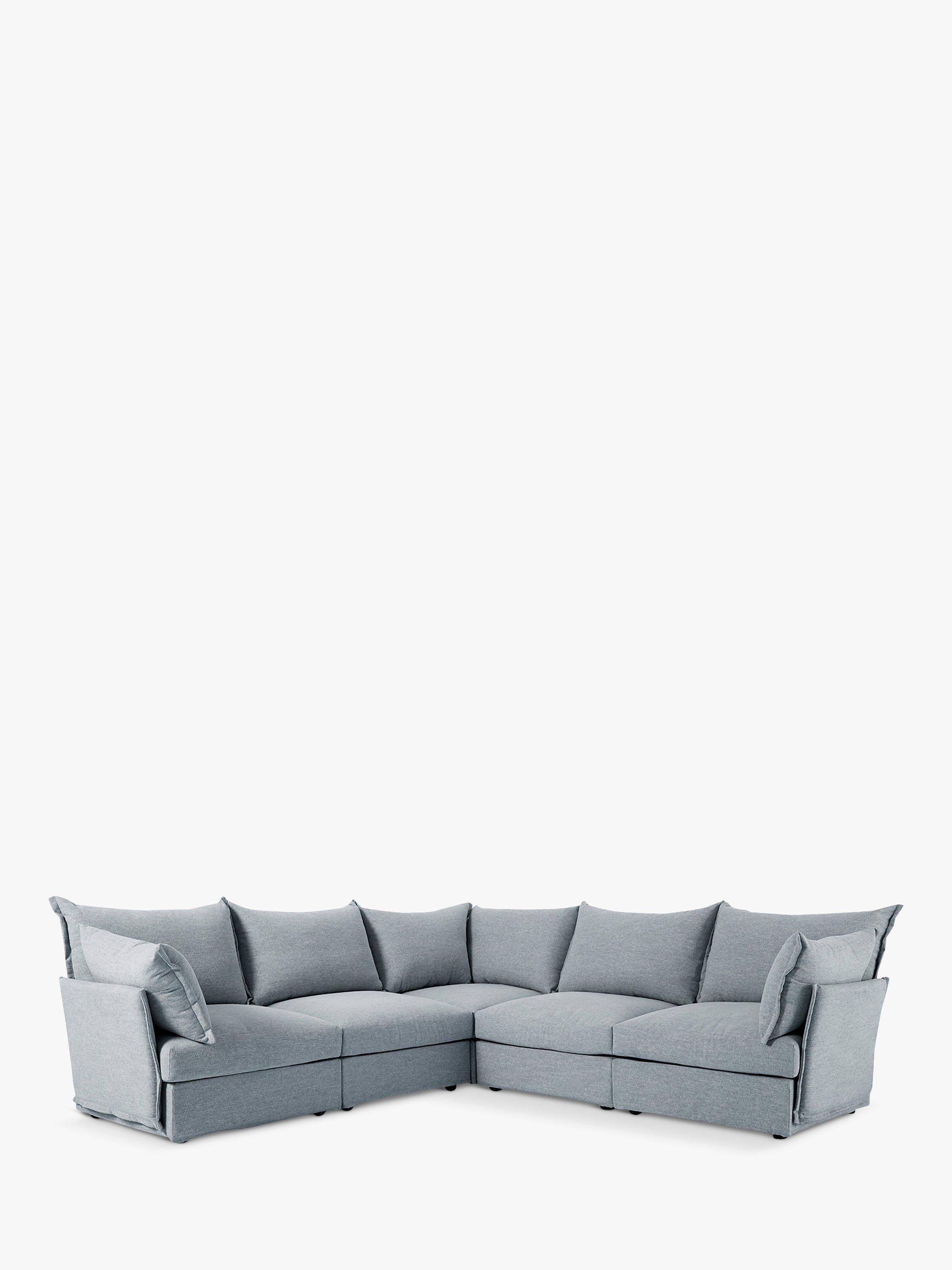Model 06 Range, Swyft Model 06 5+ Seater Corner Sofa, Seaglass Linen