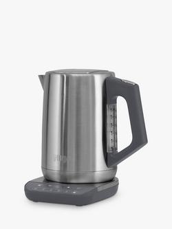 Ninja KT201UK Perfect Temperature Kettle, 1.7L, Stainless Steel, Silver