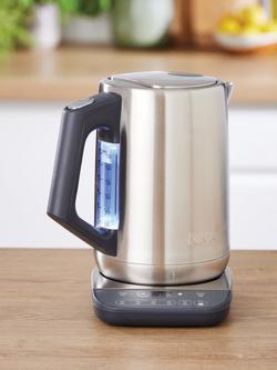 Ninja KT201UK Perfect Temperature Kettle, 1.7L, Stainless Steel - view 2, Silver