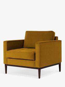 Swyft Model 02 Armchair, Velvet Mustard