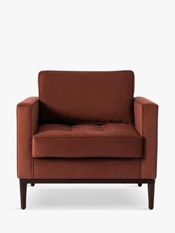 Swyft Model 02 Armchair, Brick Velvet