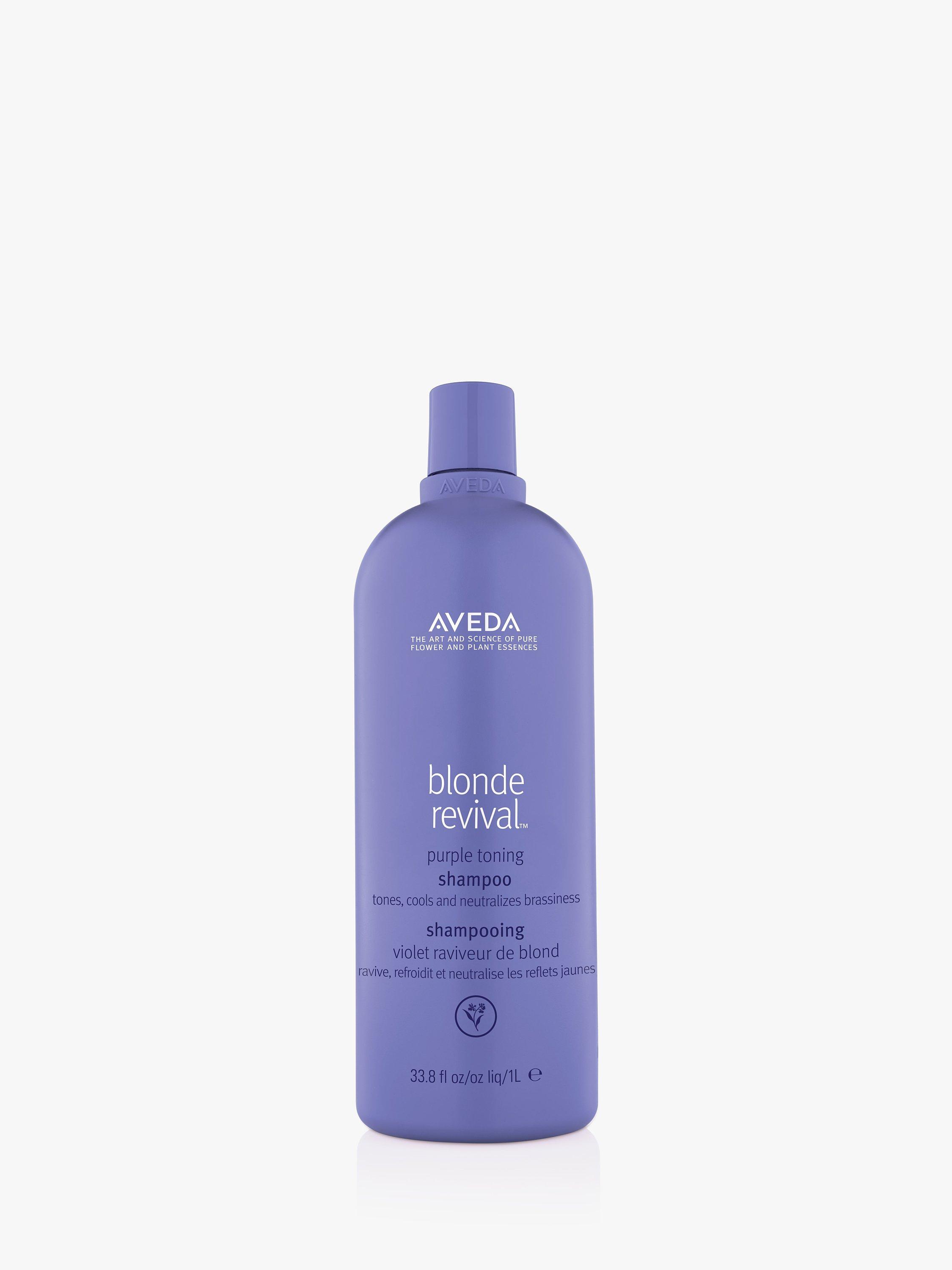 Product image 1 of 2, which shows Aveda Blonde Revival Purple Toning Shampoo, 1000ml