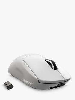 Logitech G Pro X Superlight Wireless Gaming Mouse, White
