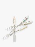 Morris & Co. Spode Pastry Forks, Set of 4, Multi