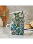 Morris & Co. Spode Pimpernel Privat & Seaweed Mugs, Set of 2, 340ml, Blue/Multi