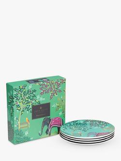 Sara Miller Escape to India Cake Plates, Set of 4, Assorted, Assorted