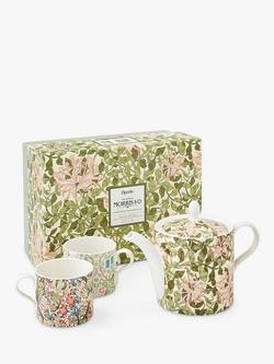 Morris & Co. Tea for Two Teapot and Mugs Set, Multi, Multi