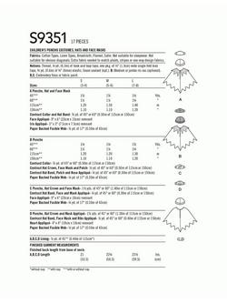 Simplicity Children's Halloween Ponchos Sewing Pattern, S9351 - view 2, 
