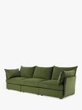 Swyft Model 06 Large 3 Seater Sofa, Vine Velvet