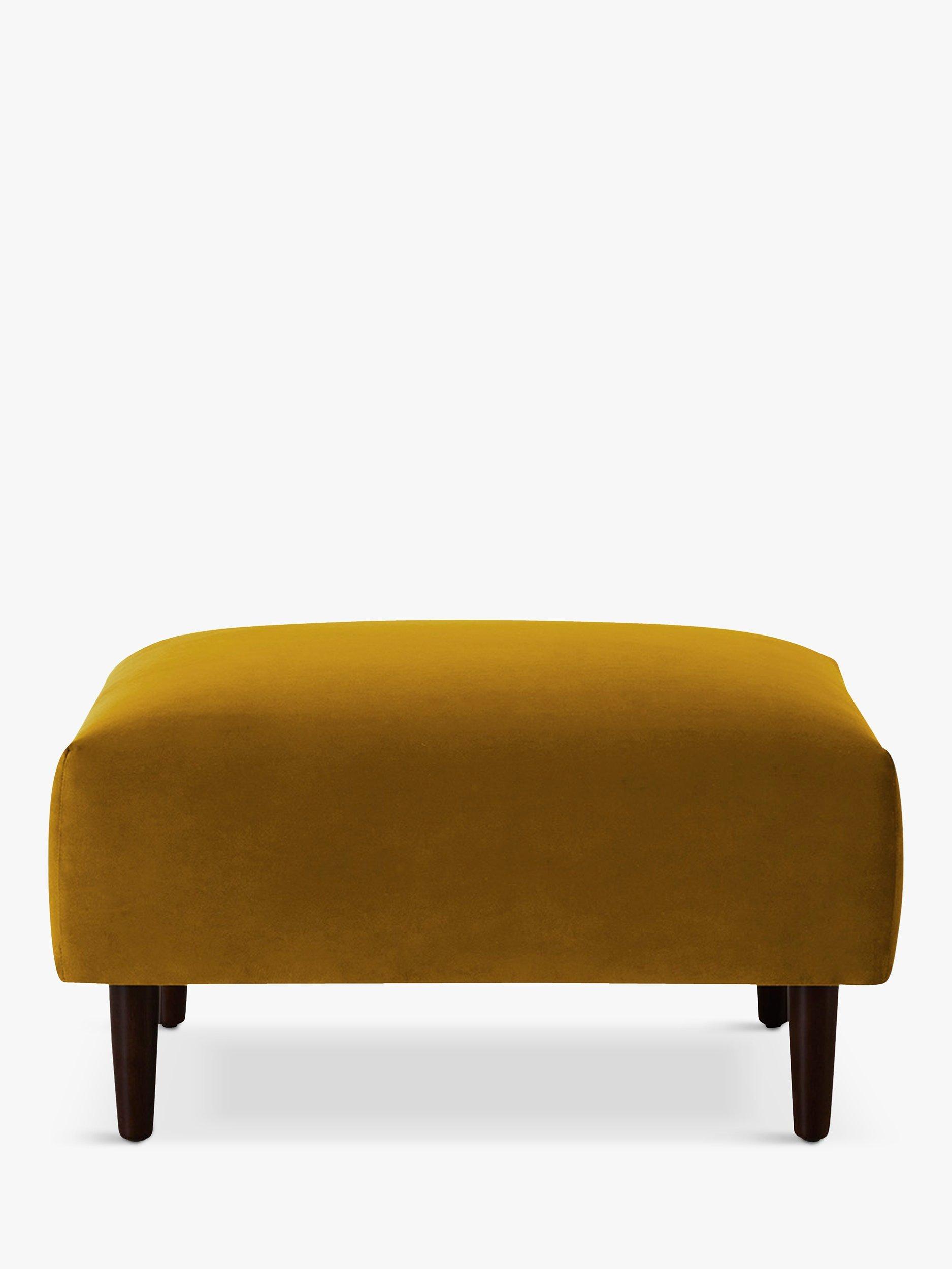 Model 05 Range, Swyft Model 05 Footstool, Velvet Mustard