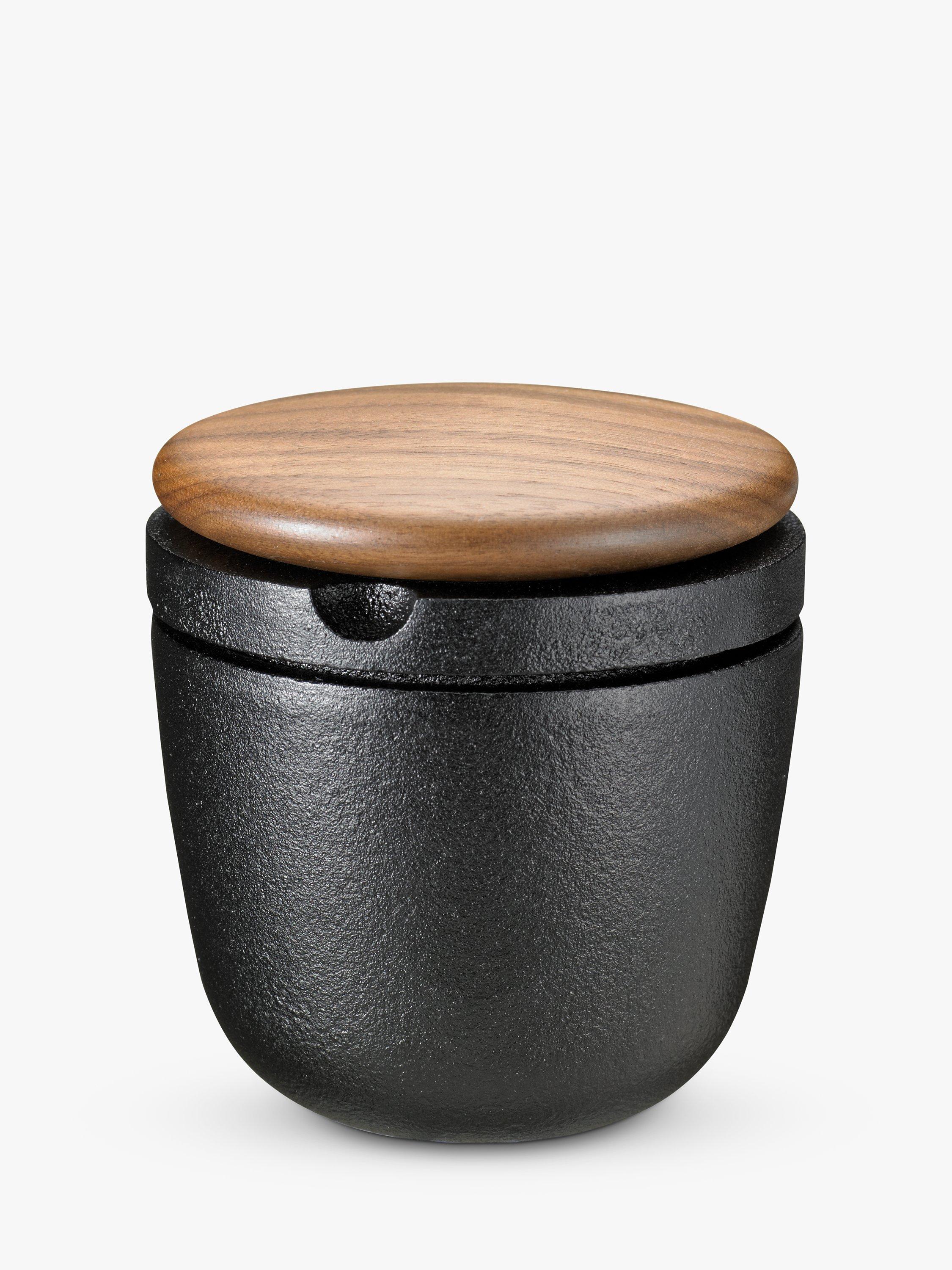 Skeppshult Cast Iron Spice Mill with Walnut Wood Lid