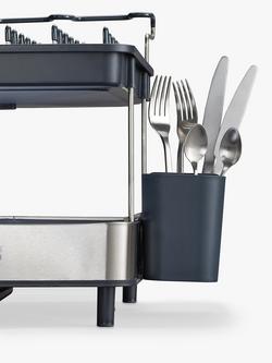 Joseph Joseph Excel Dish Rack, Grey - view 2, Grey