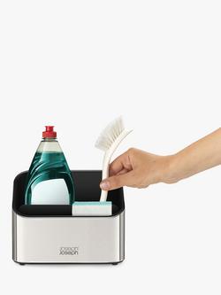 Joseph Joseph Surface Tiered Sink Tidy, Stainless Steel - view 2, Stainless Steel