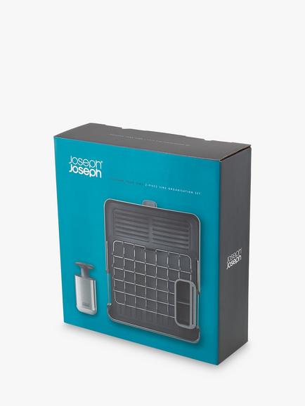 Joseph Joseph Rethink Your Sink Set, 2 Piece - view 2, Grey