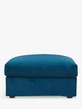 Swyft Model 06 Chaise Piece/Footstool, Velvet Teal
