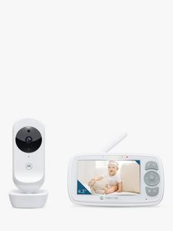Motorola VM34 Video Baby Monitor, White