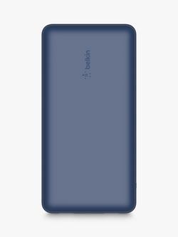 Belkin 20K 3-Port Portable Power Bank, Blue