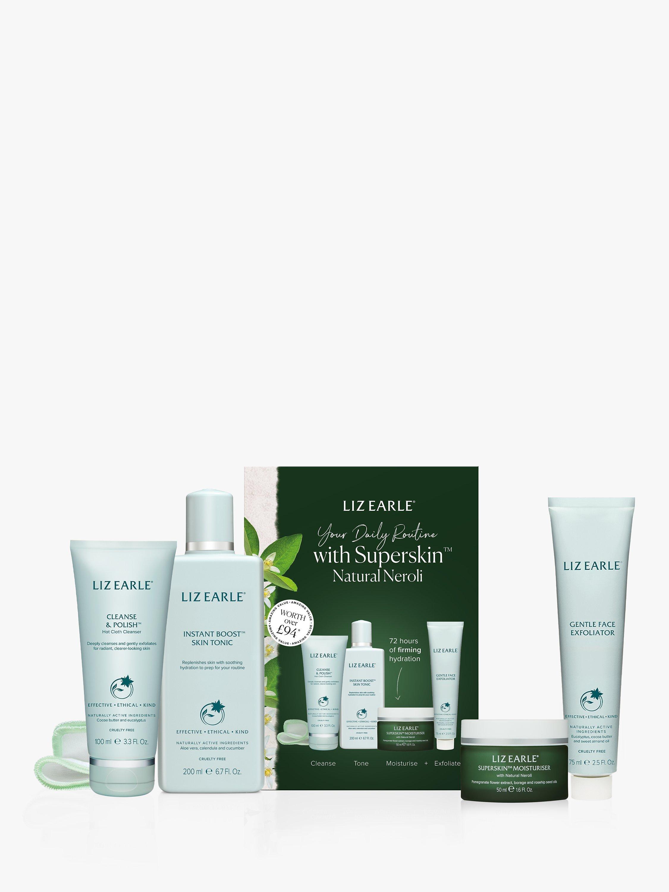 Liz Earle Your Daily Routine with Superskin™ Natural Neroli Skincare Gift Set