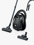 Bosch Series 4 BGL38BA3GB ProEco Bagged Cylinder Vacuum Cleaner, Black